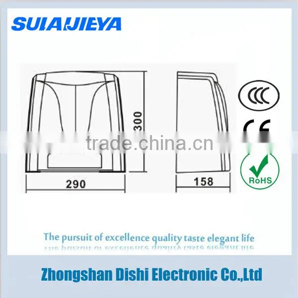 Toilet Accessories Commercial Plastic Hand Dryer for Restroom photo-3