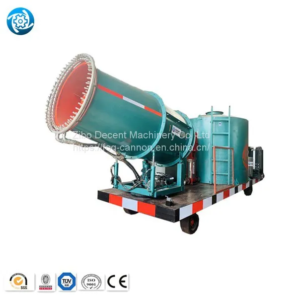 Stainless Steel Fog Cannon 10~200M Fog Water Sprayerr Carbon Steel Fog Cannon Dust Cannon Fog photo-3