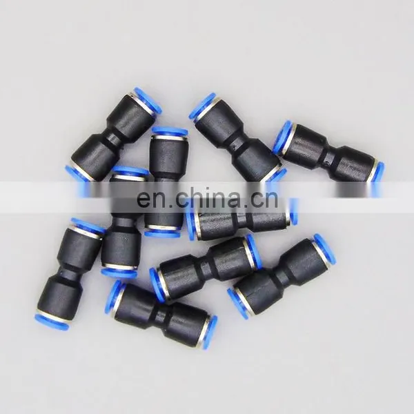 PU-8 PU-08 Series Pneumatic Tube Pipe Hose One Touch Push In Air Fitting Quick Joint Coupler Straight Union PU5/16 photo-5