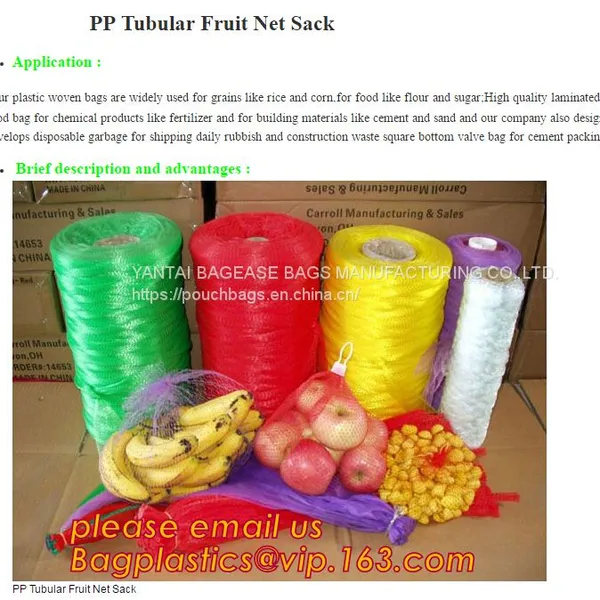 Raschel Mesh Bag for Onions,potatoes, Other Vegetables,PE Raschel Mesh Bag for Fruit and Vegetable,New Type Long Life ti photo-2