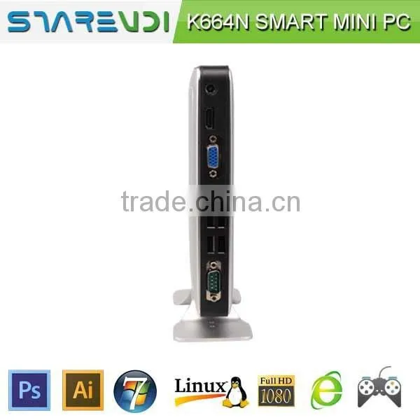Latest Design Bay Trail Mini Itx Sharevdi K664 Quad Core 2.4Ghz ,1*Lan Port, 2*USB 3.0, 4*USB 2.0 2GB RAM 16GB SSD photo-2