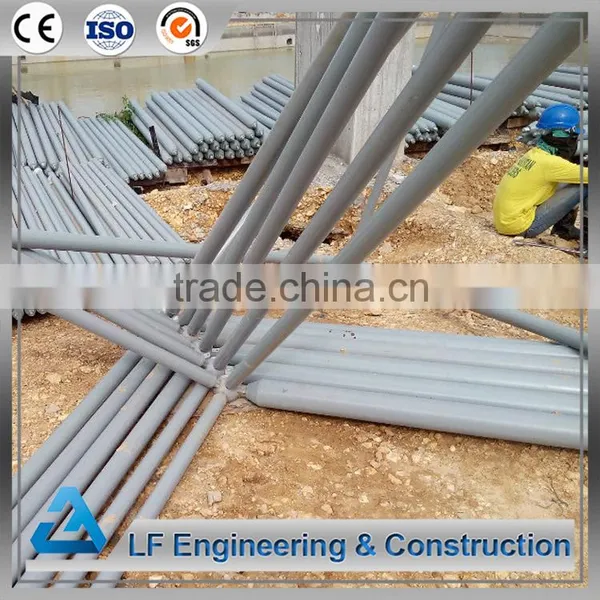 Prefabricated Steel Roof Frame Coal Shed photo-6
