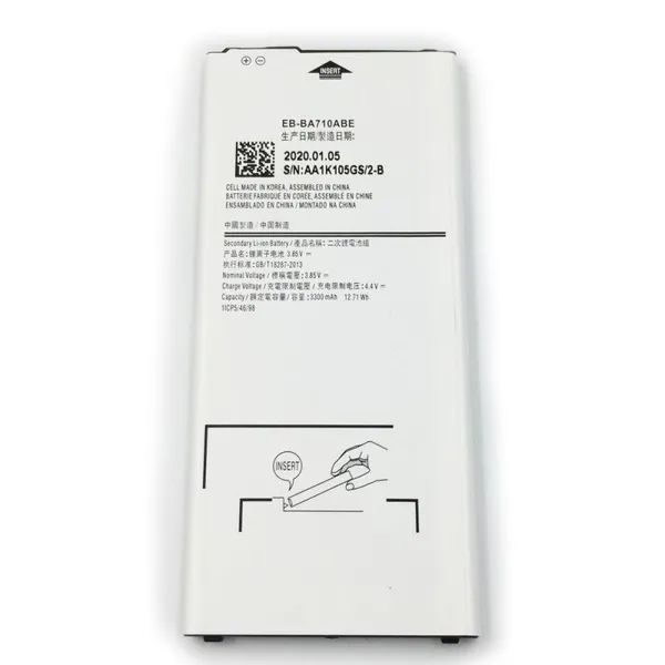 For Samsung Galaxy A7 2016 A710 A7100 A7109 A710F EB-BA710ABE Replacement Batteries Wholesale Phone Battery photo-2