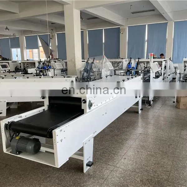 UFG600AG Automatic Pre-fold Crash Lock Bottom Folder Gluer, Fried Chicken Packaging Box Folding Gluing Machine photo-5