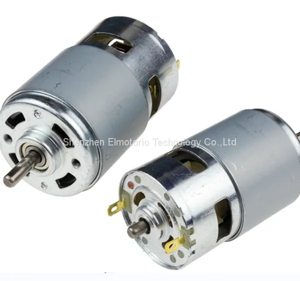 775 12v DC Motor 80W Ball Bearing 5000-10000rpm DC 12V-36V DC Motor photo-3