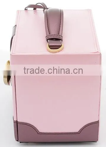 Popular High Quality Leather Jewelry Display Box,pink Leather Jewelry Box,faux Leather Jewelry Box photo-4