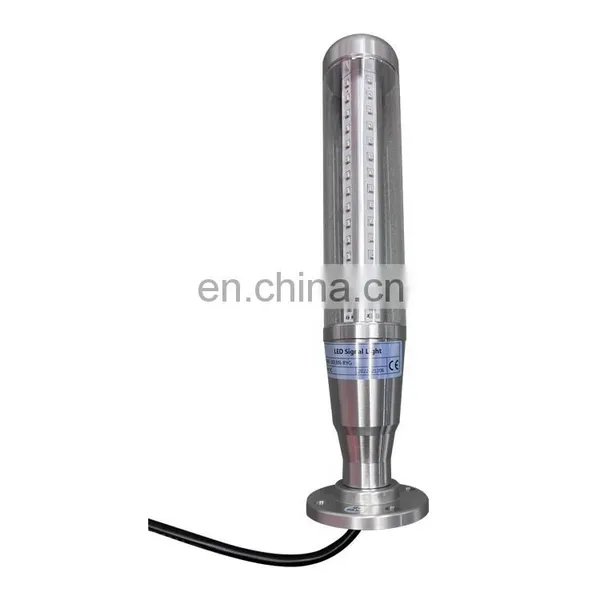 Industrial 3 Layers Warning Light With Alarm Buzzer OM Series AC DC 24V Led Signal Tower Light photo-3