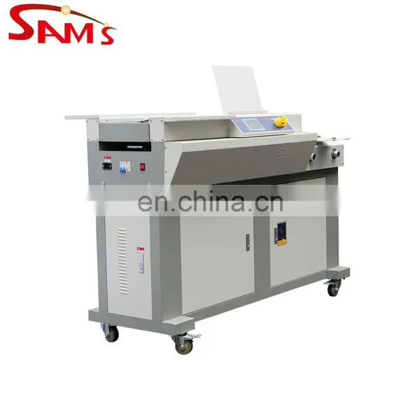 BM60 for A3 A4 Paper Sheets Hardcover Book Block Soft Cover Book Hot Glue Binder Binding Machine photo-2