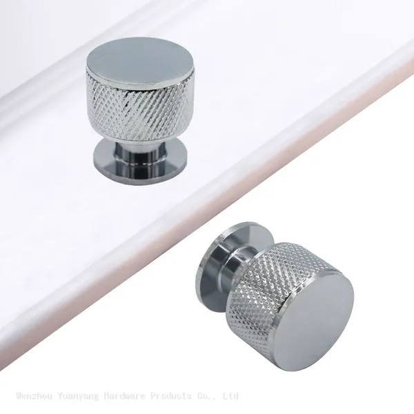 Chrome Plated Dresser Knob Furniture Kitchen Cabinet Knobs photo-4