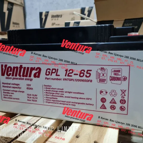 Ventura Battery FT 12-180 12V180Ah Batteries 15kVA UPS photo-3
