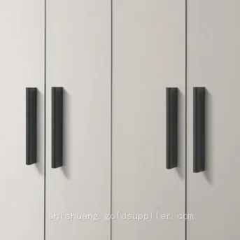 Furniture Hardware Fittings Factory Customized Good Price Modern Style Aluminum Alloy Cabinet Kitchen Wardrobe Drawer Dresser Door Long Pull Handles