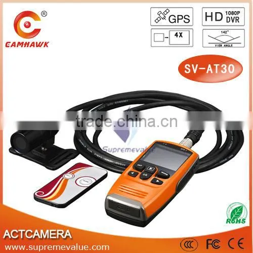 GPS Racing Cars Sport Camera With Remote Controller photo-4
