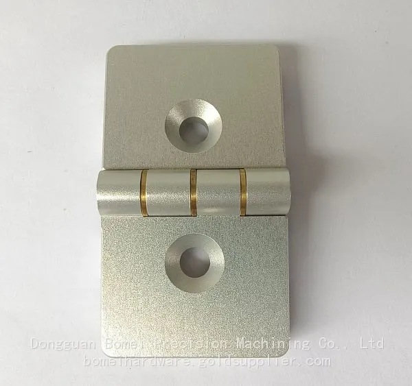 7075 Aluminum Folding Assembly Hinges Custom CNC Milling Hardware Hinges