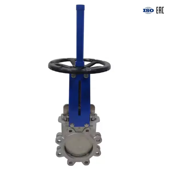 PZ73H-10/16 WCB Cast Iron Stainless Steel Manual/Pneumatic Valve Flange Wafer Type Knife Gate Valve photo-4