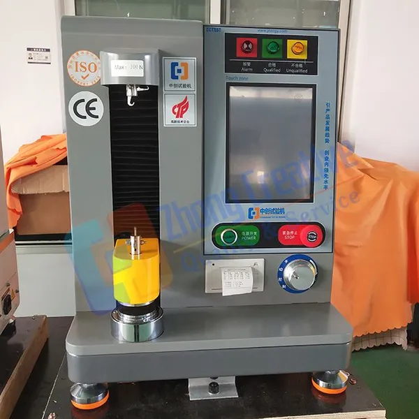 50N High Precision Digital Auto Coil Spring Compression Tester Micro Spring Load Testing Machine Lab Vendor photo-2