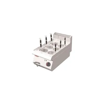 Stainless Steel Countertop Noodle Cooker 400x700x430mm Dimension