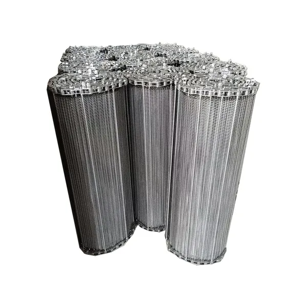 Cooling Conveyor Belt, Stainless Steel Spiral Mesh Wire Mesh Conveyor Belt, Highly Competitively Priced. photo-3