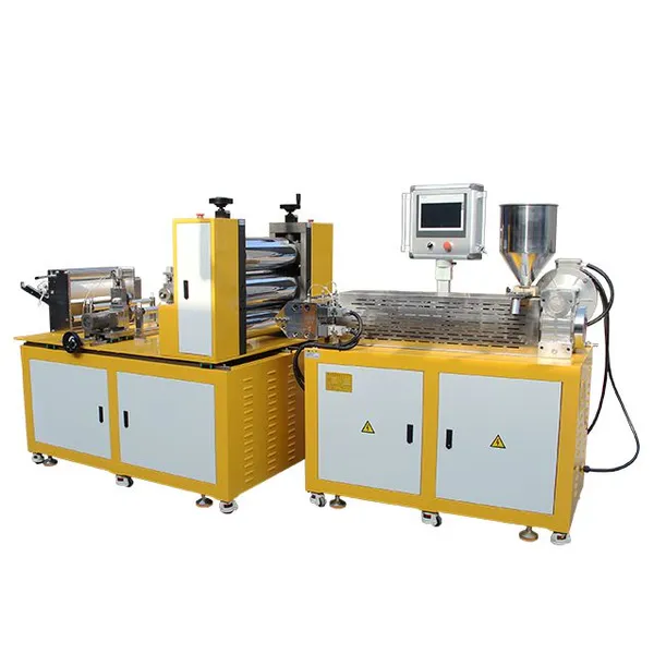 Small Sheet Extrusion Plastic Cast Stretch Film Manufacturing Cast Film Machine photo-2
