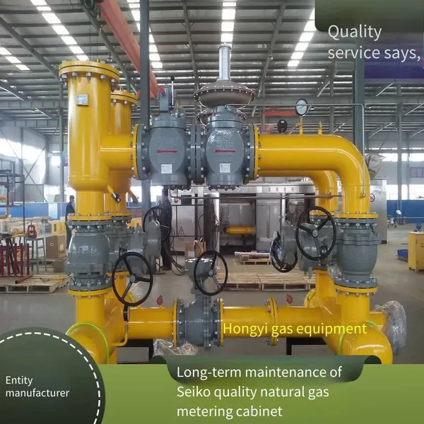 Hongyi Gas Pressure Regulating Cabinet, Pressure Regulating Box, Natural Gas Pressure Regulating and Metering Skid, Compliant With National Standards and Comes With Inspection Report photo-3