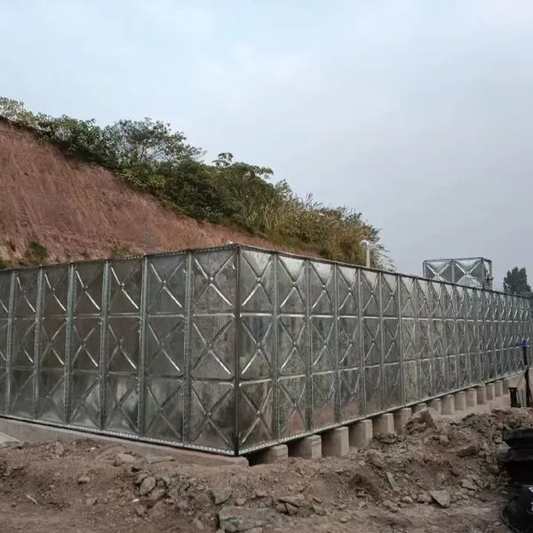 Réservoir d'eau en acier émaillé porcelaine premium, sectionnel, pour l'approvisionnement en eau chaude des hôtels