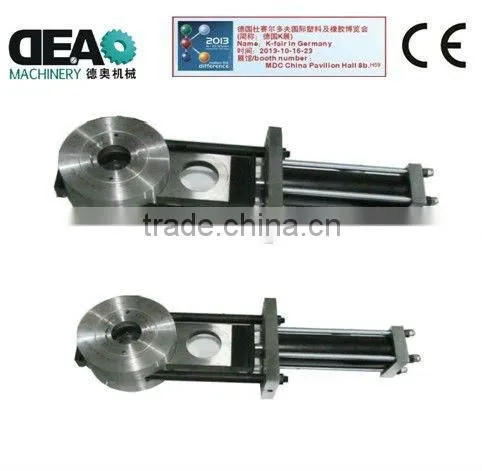 Plate Type Screen Changer for Melt Filtration in Plastic Extrusion Lines