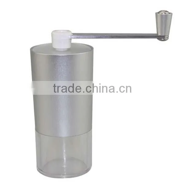 New Manual Coffee Grinder Aluminum Hand Crank Mill With Adjustable Ceramic Conical Burr Coffee Bean Grinder photo-2