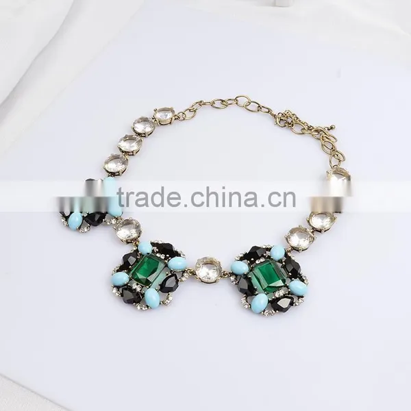 Kundan Jewellery Statement Necklace Jewelry Semi Precious Stone Necklace photo-5