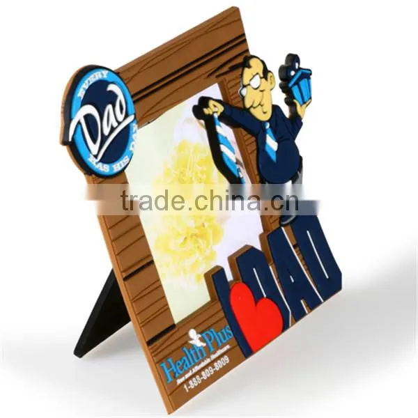 3D Soft Pvc Funny Picture Photo Frame With Your Own Design photo-2