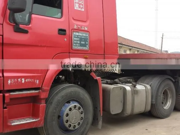 Howo Truck Trailer Original Painting Trailer Excellent Condition Trailers Hydraulic Truck Trailer photo-2