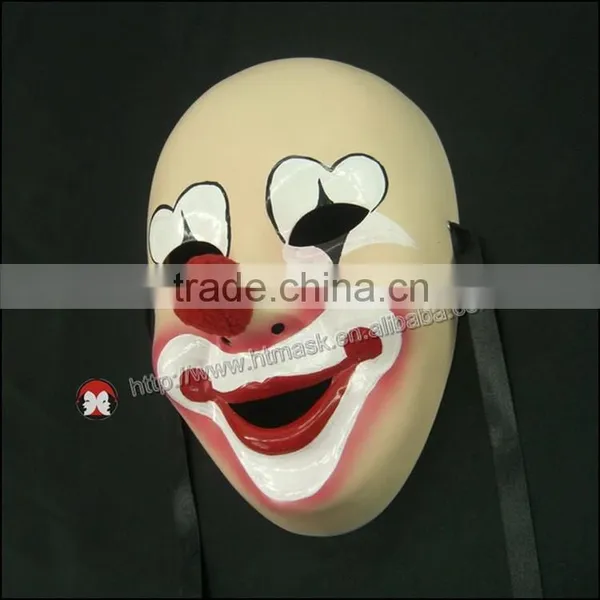 Hot Sales Jester Rigid Plastic Clown Mask Cartoon Show Mask Will Partyl Mask The Adults And Kids Can Wear photo-3