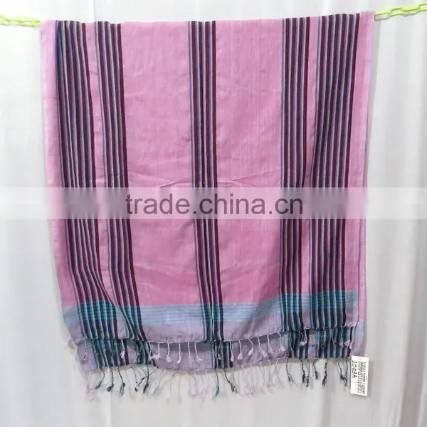 100% Cotton Bath Beach Towels Kikoy Pareo Towel Beach Sarong Chair Cover photo-3