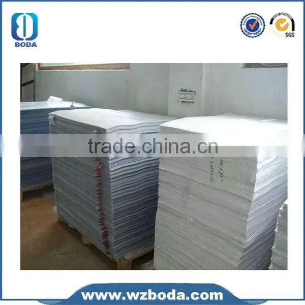 Solid Green Matte Pvc Flexible Plastic Sheet