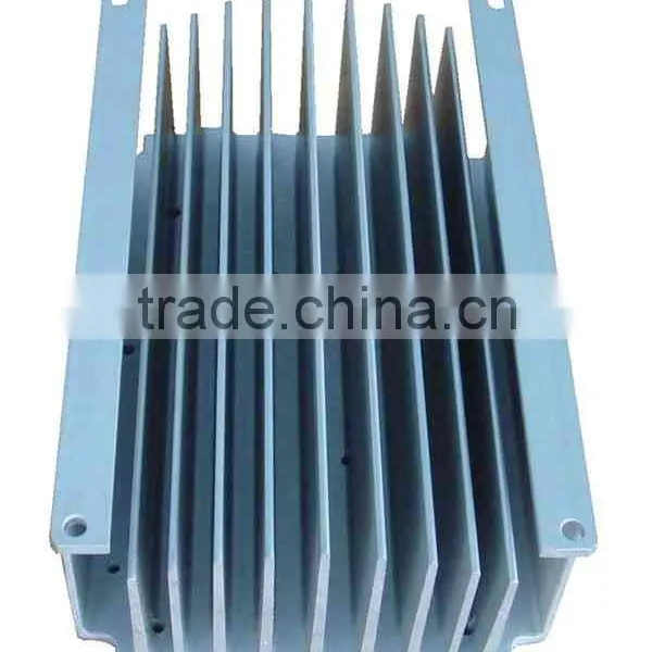 Extrusion Aluminium Alloy Heatsink High Dense Fin Radiator photo-2