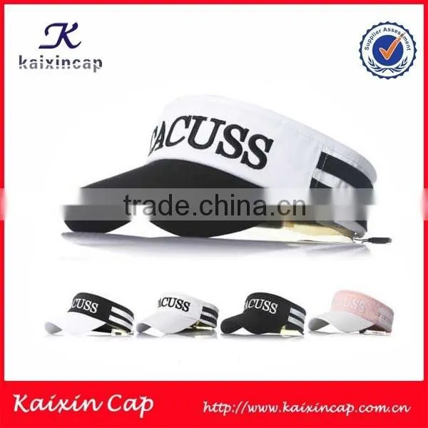 Fashion New Design Wholesale Custom Camo Print Sun Visor Cap Sun Visor Hat photo-3