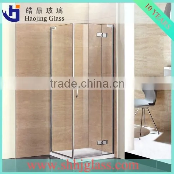 High Quality Tinted Shower Door Stained Glass photo-6