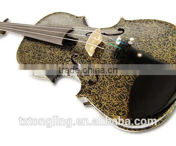 Colorful Art Custom Violin With Case 4/4 TL-1303 photo-2