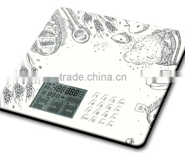 Nutrition Scale With AAA Battery and Blue Backlight Display photo-5