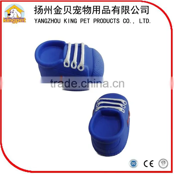 Eco Friendly Fashion Pet Training Squeaky Shoe Shaped Toy for Dog photo-2
