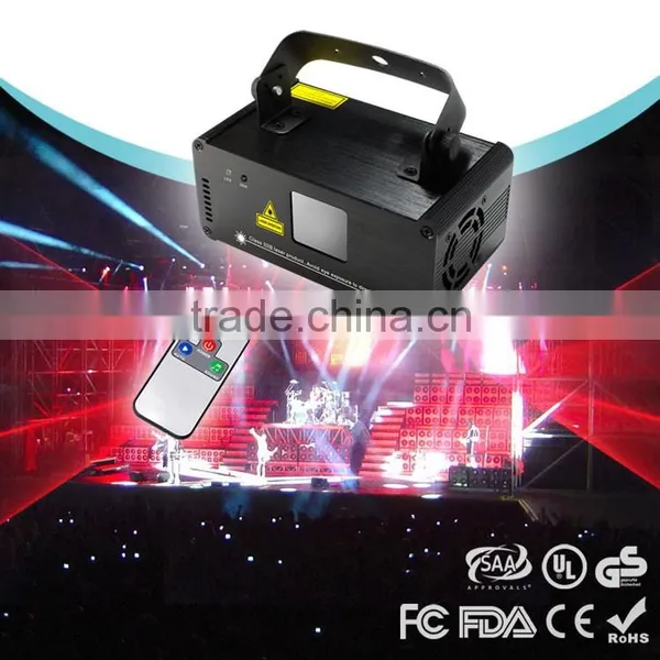 DMX Red Laser Stage Lighting Scanner DJ Party Ball Show Light Projector