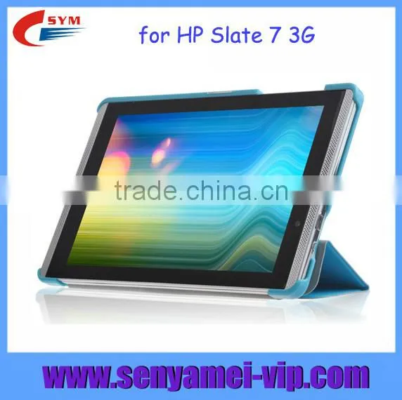 Hot Sale Case Cover for hp Slate 7 3G With PC Back Cover, Flip Case Cover for hp Slate 7 photo-5