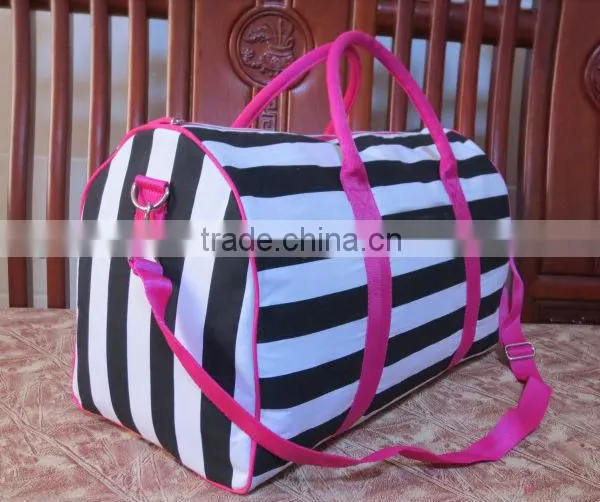 Travel Bags Low Price With Canvas Stripe With Factory Price
