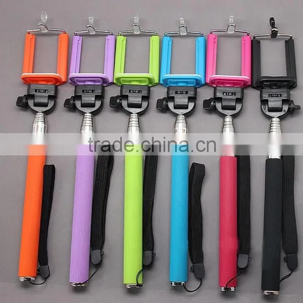Extendable Handheld Flexible Selfie Stick Monopod Universal Mobile Phone Selfie Holder photo-6