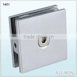 Solid Brass U Type One Screw Hole Glass Clip photo-3