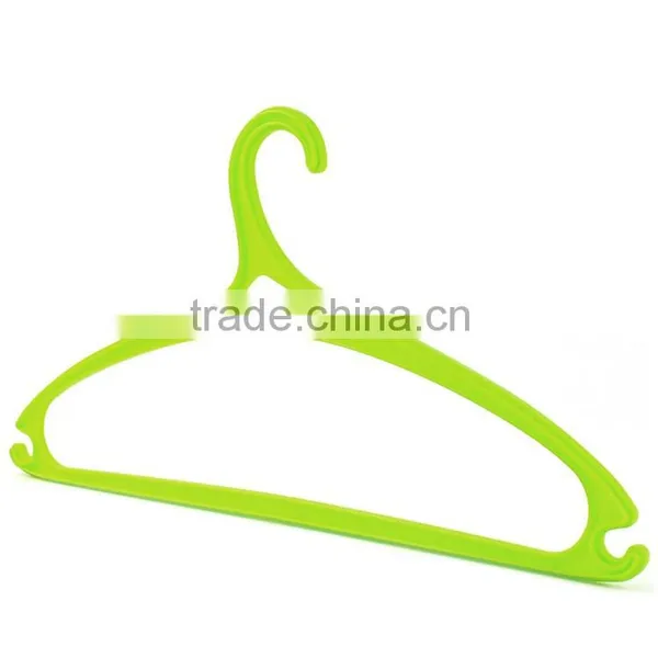 Multipurpose Green Plastic Clothes Hanger photo-3