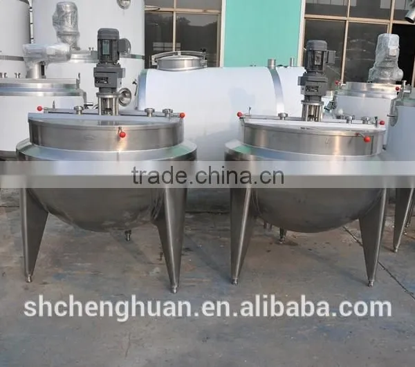 Industrial Food-grade Jacket Kettle With Agitator photo-2