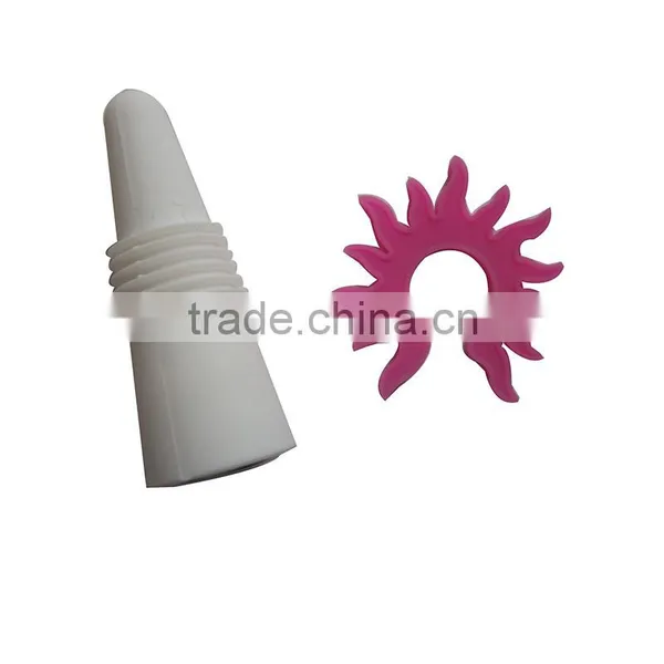 Beer Wine Glass Bottles Stopper, Silicone Wine Bottle Cork Quality Choice photo-4