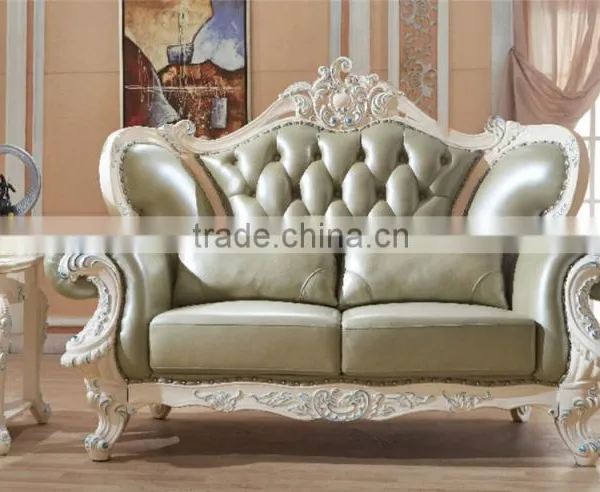 Cheer Sofa Design Buying From China Leather Sofa. Antique Hand Carved Wood Furniture photo-2
