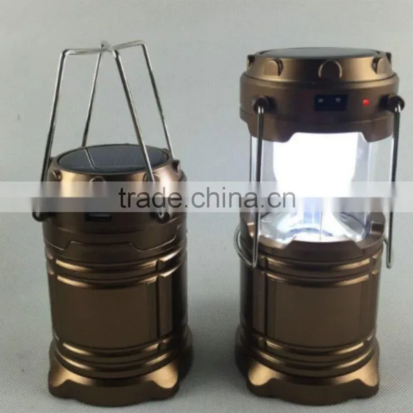 Drawing Switch Solar Battery Rechargeable LED Barn Lantern Camping Light Bivouac Light photo-2