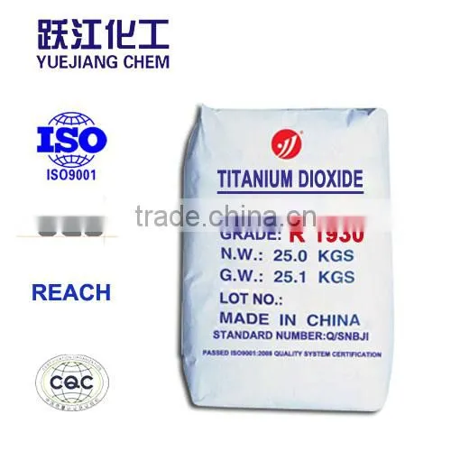 High Quality Rutile and Anatase Grade Titanium Dioxide / Tio2 Powder
