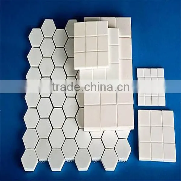 Wear Resistance High Alumina Tile,Sphere,Hexagon,Semi-circle